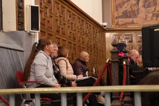 Momento en el que el jurado emite el veredicto de culpabilidad de dos de los acusados y absuelve al tercero en el crimen del Lago | s