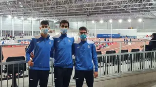 Atletas del Benavente Atletismo
