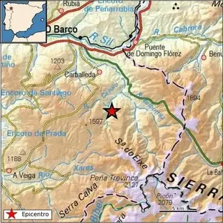 Imagen del terremoto