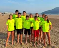 Los participantes de Salvamento Dragones en el Campeonato de España Infantil y Cadete