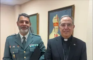 Héctor David Pulido junto a Fernando Valera
