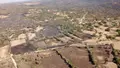 Imagen de cómo ha quedado la zona en Fermoselle tras el paso del fuego 