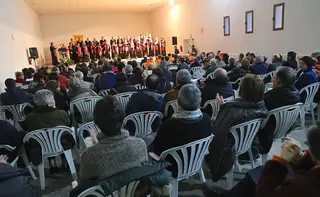 Imágenes del doble homenaje en Villaralbo