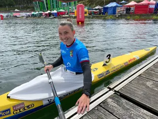 Mirella Vázquez, subcampeona de la Copa de España en el K-1 200