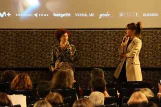 Icíar Bollaín en la sesión especial de 'Soy Nevenka' en Zamora.