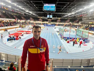 Fernando Lorenzo, del Benavente Atletismo, bronce en el Campeonato de Europa en Pista Cubierta.