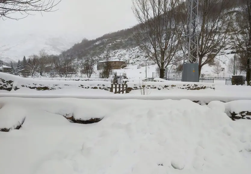 Nieve en Porto