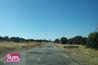Situación de la SA-305, vía que une Zamora capital con Ledesma