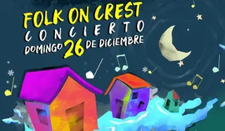 Detalle del cartel del concierto