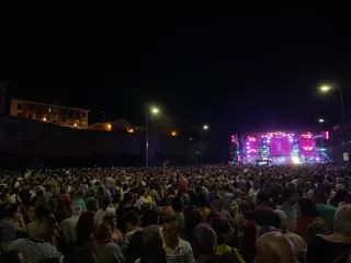 Orquesta Panorama en un concierto en Zamora. Archivo