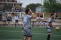 Jugadores del CD Noname en el encuentro frente al Moraleja CF. Archivo