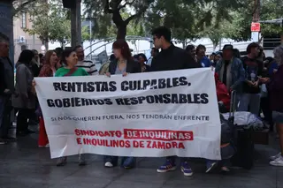 Manifestación Sindicato De Inquilina