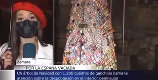Imagen del informativo emitido Telecinco