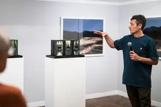 ICAL. El artista Antonio Guerra presenta la exposición ‘Umbral mineral' en el Instituto Cervantes de Lisboa (Portugal)