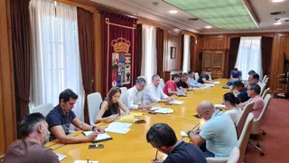 Reunión en la Diputación de Zamora