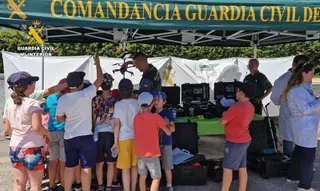 Presencia de la Guardia Civil de Zmaora en Bragança