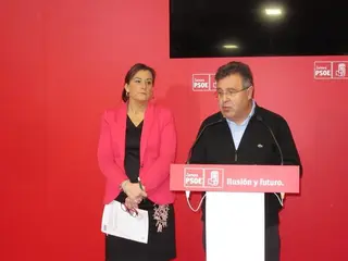 PSOE Zamora. Procuradores Cortes CyL Ana Sánchez y José Ignacio Martín Benito. Enero 2018 (Copy)