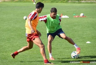 Optimismo y ánimo de reivindicarse en la vuelta al trabajo del Zamora CF