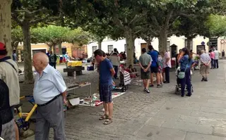 Opiniones contrapuestas sobre la celebración del rastro-trueque en Viriato