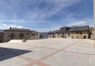 Imagen de la Plaza Mayor de Puebla de Sanabria