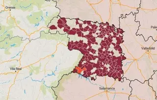 Municipios en riesgo este lunes