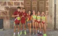 Corredores del Vino Toro Caja Rural participantes en las categorías menores del Cross Popular de Toro
