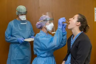 Pcr sanitarios prueba