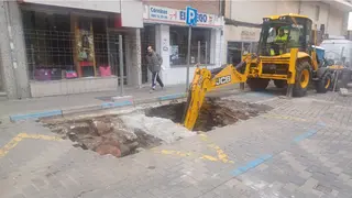 La calle del Riego contará con dos nuevas islas de contenedores soterrados