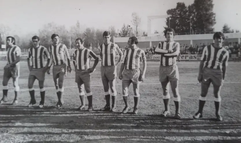Gento en la formación inicial FOTO CASTO PÉREZ