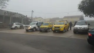 Imagen del operativo desplegado en Zamora