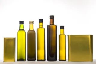 Botellas de aceite de oliva-EP
