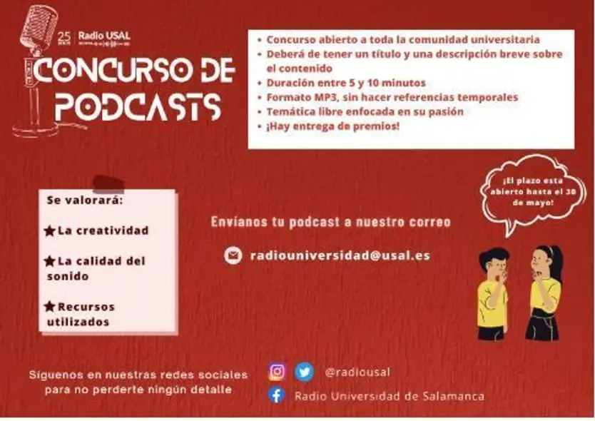 Concurso de podcast