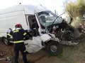 Accidente de una furgoneta-Archivo 