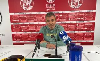 Óscar Cano, en rueda de prensa este jueves