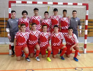 La selección regional cadete de fútbol sala cae en su debut en el Nacional