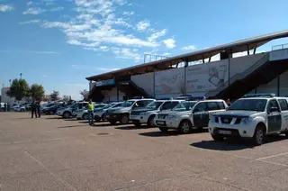 Flota coches guardia civil