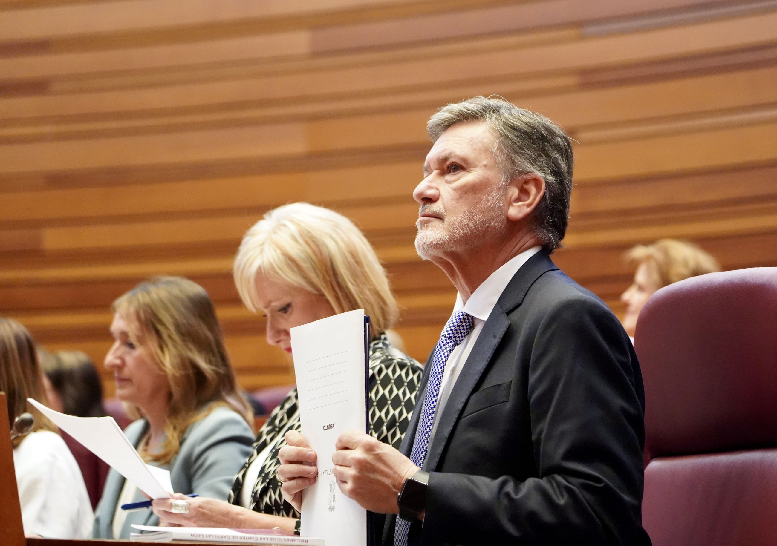 Sesón constitutiva de las Cortes de Castilla y León de la XII Legislatura. | Leticia Pérez / ICAL