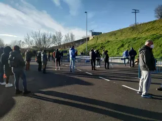 Cribado masivo en la Ciudad Deportiva