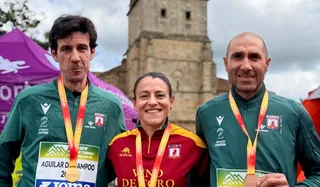Doble oro y un bronce para el Vino Toro Caja Rural en el Nacional de Carreras de Montaña