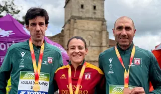 Doble oro y un bronce para el Vino Toro Caja Rural en el Nacional de Carreras de Montaña
