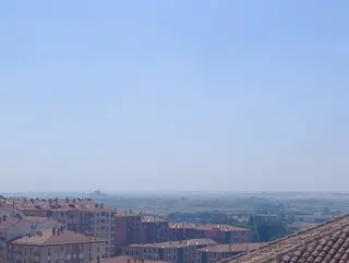Así se ve el cielo desde Zamora capital este viernes