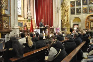 Entrada de nuevos hermanos y reconocimiento a mayordomos de la Cofradía del Silencio 2023 (9)