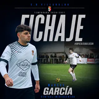 Marcos García, fichaje del Villaralbo B