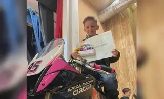 El piloto benaventano Marco González