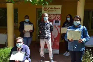 Cáritas Zamora clausura el curso de cocina organizado por el Área de Empleo