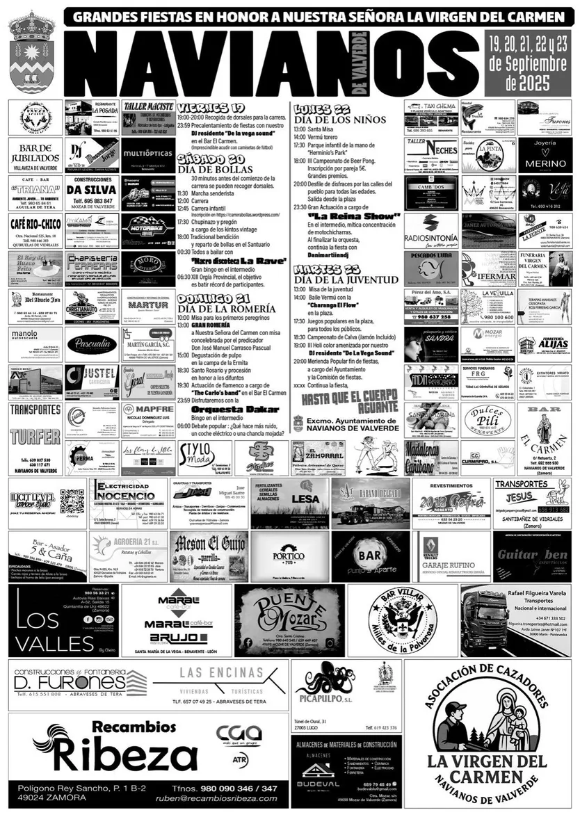 Cartel fiestas Litos