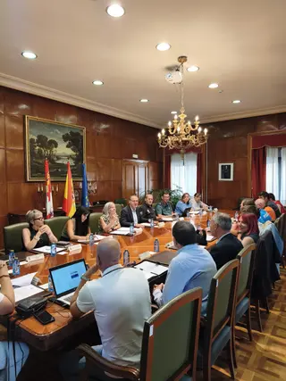 Reunión de coordinación de seguridad para los Premios Fundación Caja Rural