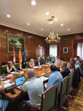 Reunión de coordinación de seguridad para los Premios Fundación Caja Rural