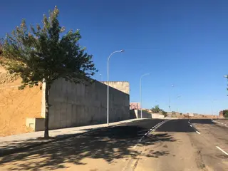 Muro en la calle Burgos
