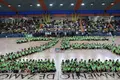 Los 750 jugadores que conforman la cantera del BM Zamora formaron el número 25
